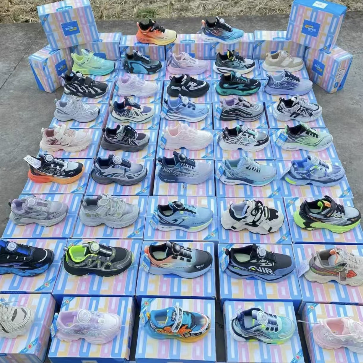 001-200双网四季鞋双网皮面二棉大棉跑鞋透气大厂无异味