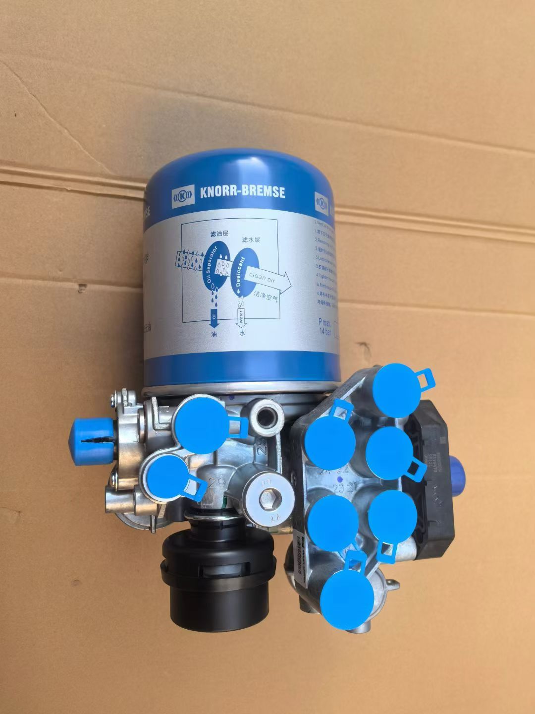 纯原厂干燥器总成。克诺尔滤油滤水