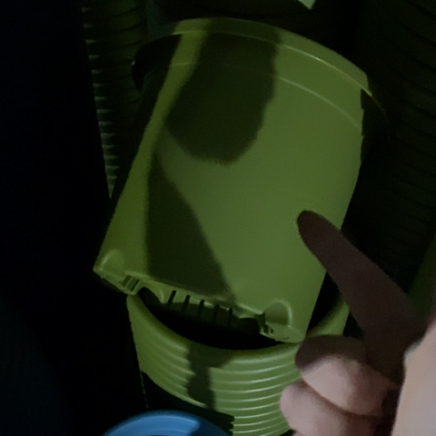 树脂四季5号果绿无托6个微瑕