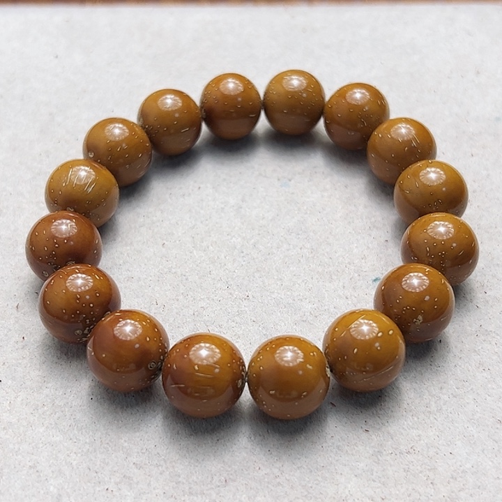 紫金鼠小光珠手串