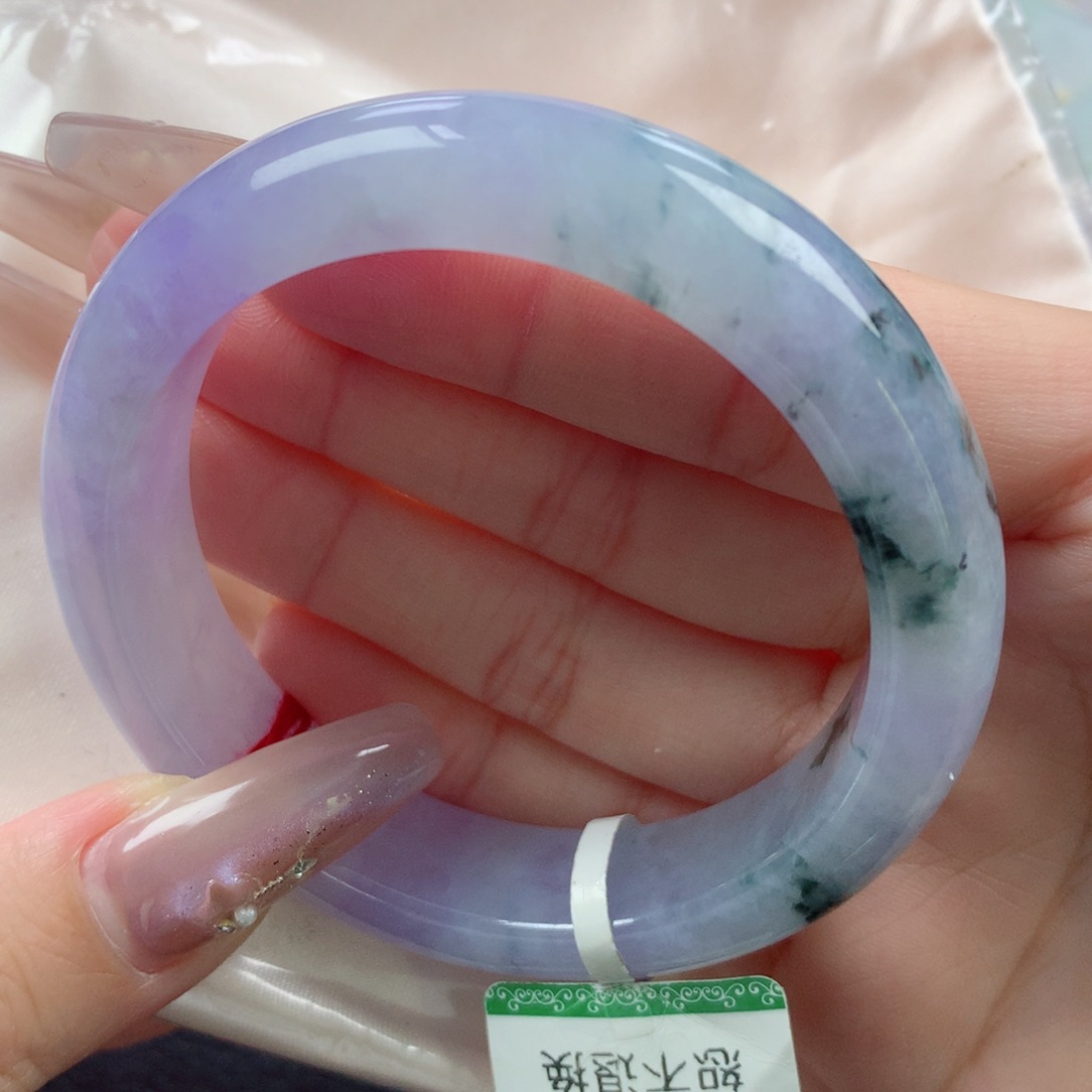 未镶嵌手镯翡翠缅甸天然翡翠A货54.7