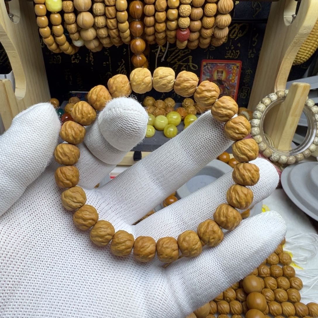 猴头核桃手串全品无暇魔力珠
