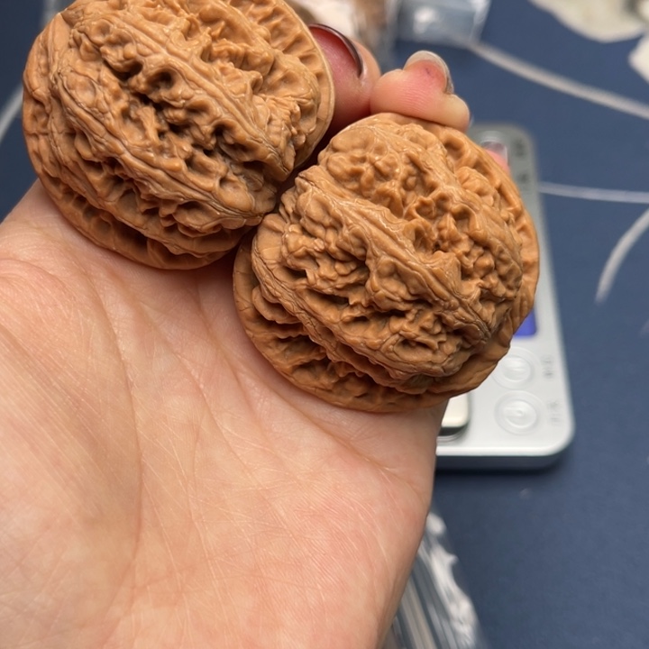 文玩核桃把件粗筋44