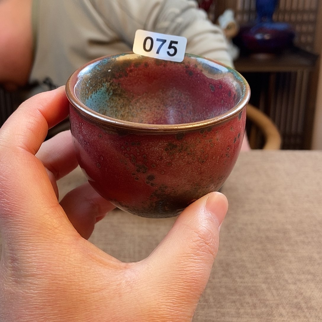 瓷片钧瓷主人杯杯