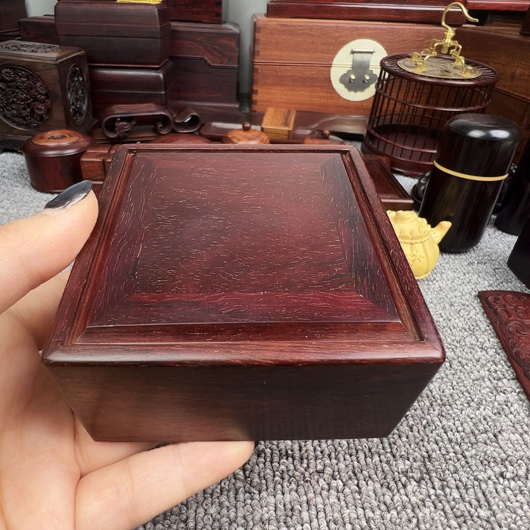 檀香紫檀（小叶紫檀）抽拉盒