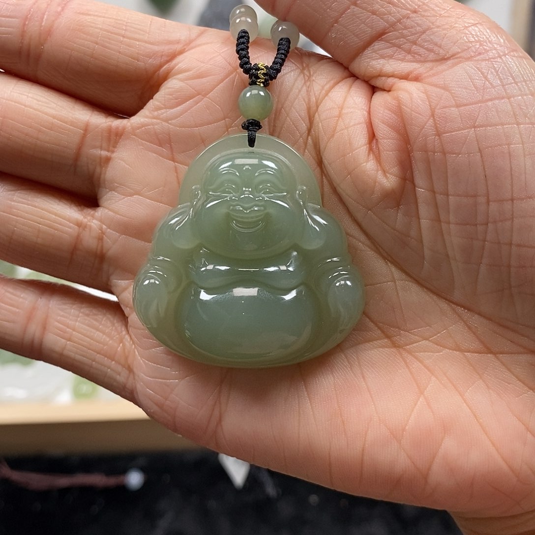 和田玉挂件未镶嵌安**-