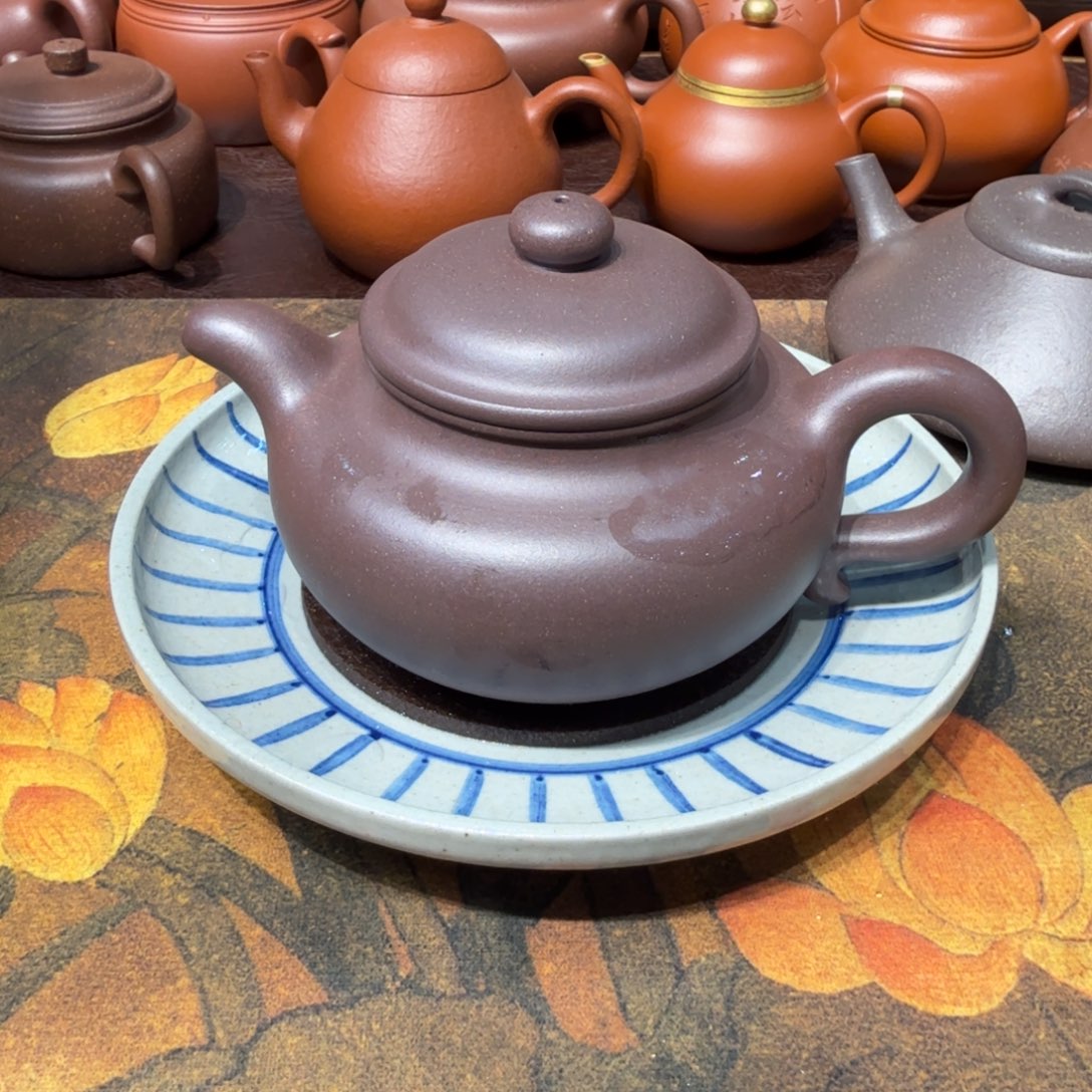 茶壶紫砂仿古紫泥