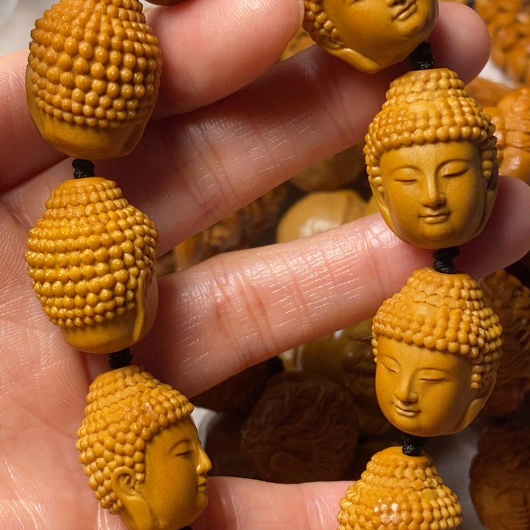 橄榄核手串/手链如来佛头