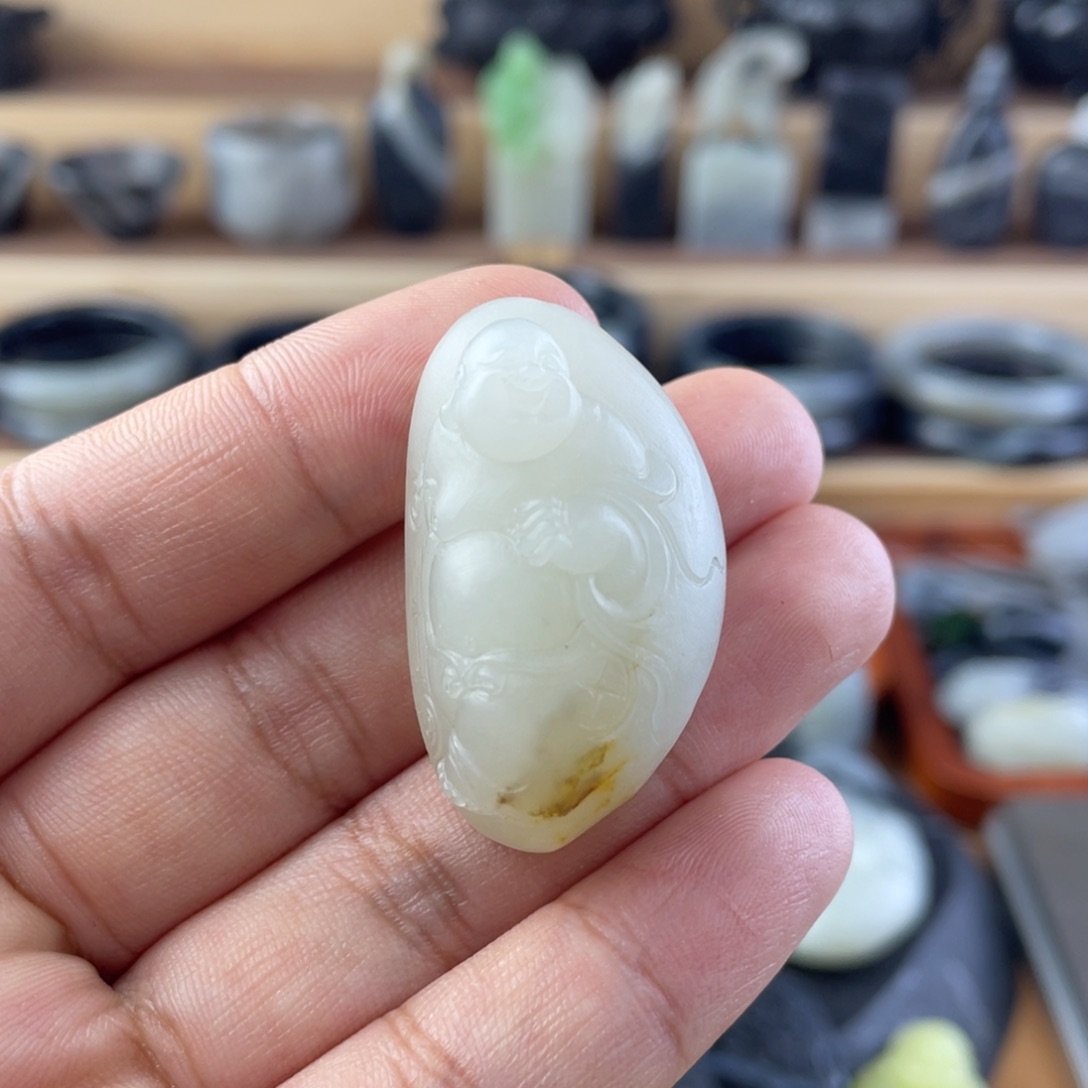 未镶嵌和田玉挂件