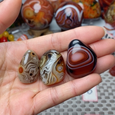 未镶嵌玛瑙/玉髓珠宝奇石飝