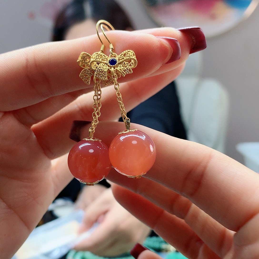 【闪购商品】翡翠耳饰未镶嵌，