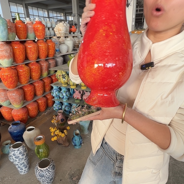 陶景德镇陶瓷好花瓶瑕疵专场