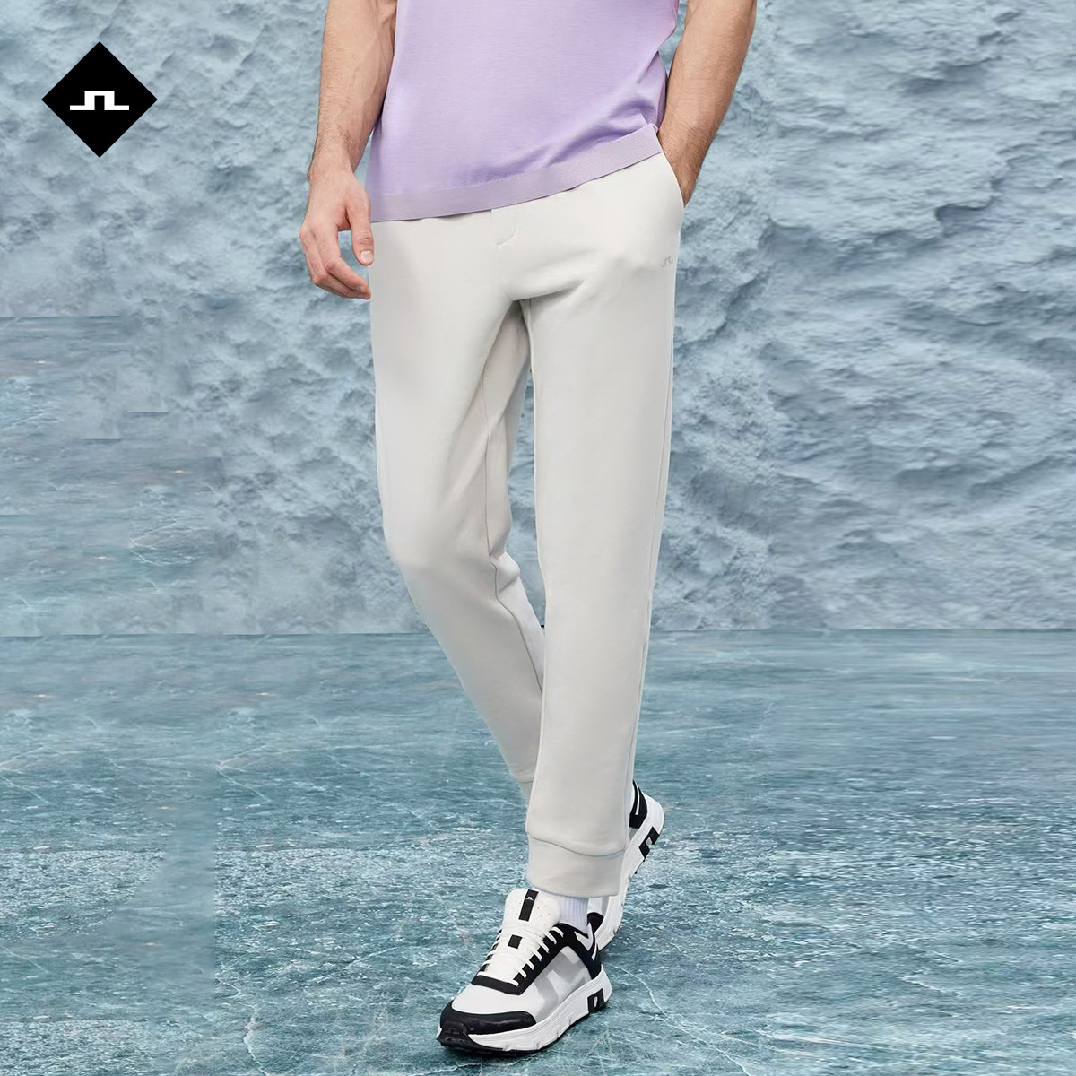 JLINDEBERG金林德伯格25夏季新款男士纯棉宽松运动卫裤休闲裤长裤