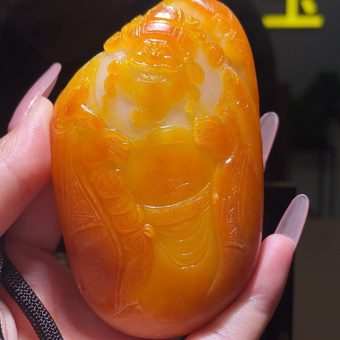 和田玉未镶嵌颈饰D2