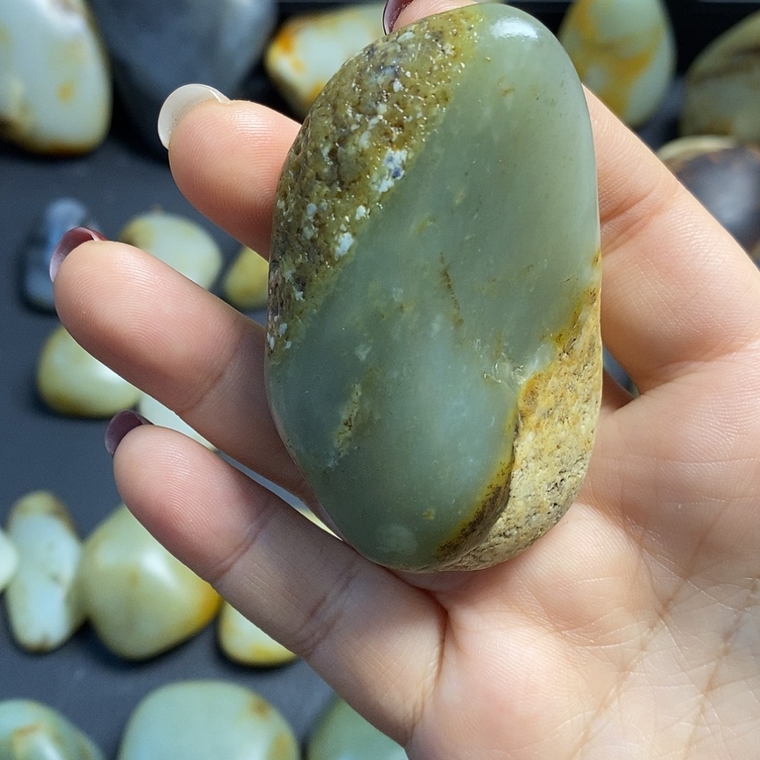 和田玉（糖玉）未镶嵌挂件7