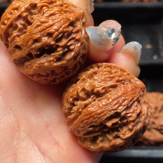 文玩核桃吊坠秦岭山脉核桃