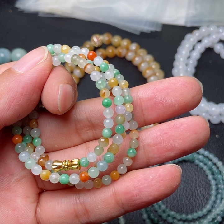 定制翡翠未镶嵌?*项链