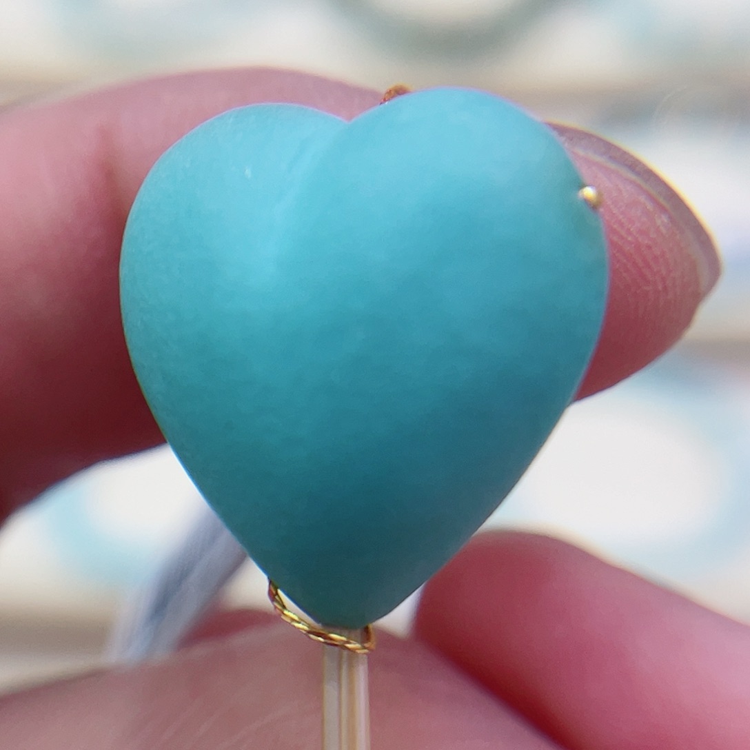 未镶嵌绿松石珠宝奇石