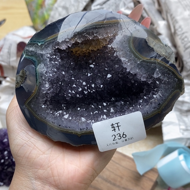 未镶嵌紫晶大型摆件（非配饰）