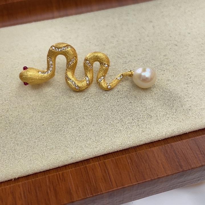 吊坠(不含链)银S925镶嵌海水珍珠