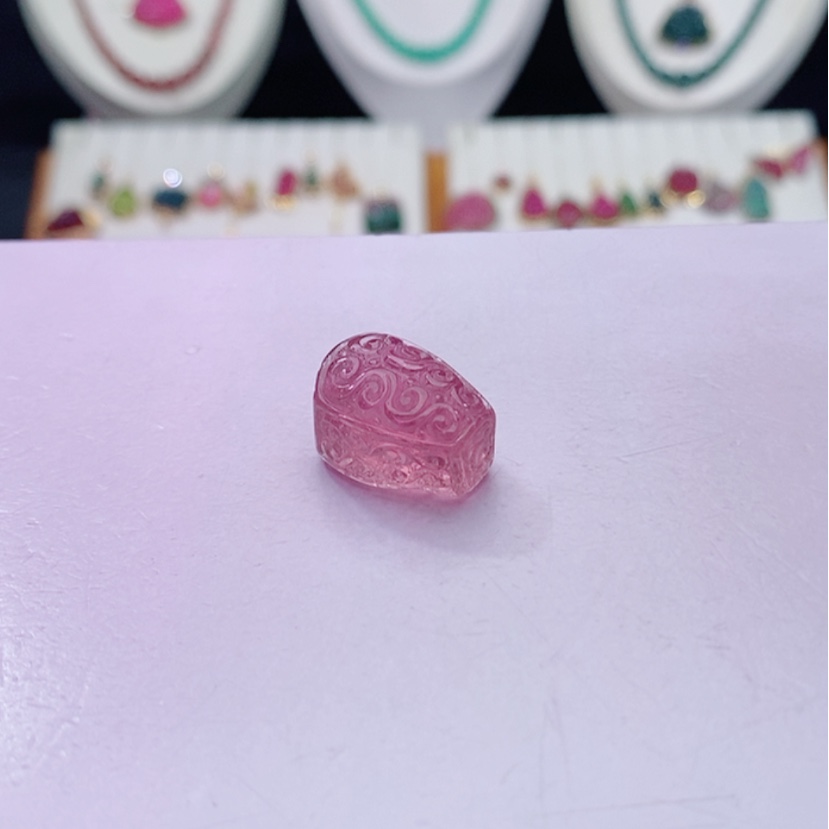 【闪购商品】碧玺碧玺m未镶嵌回纹方糖