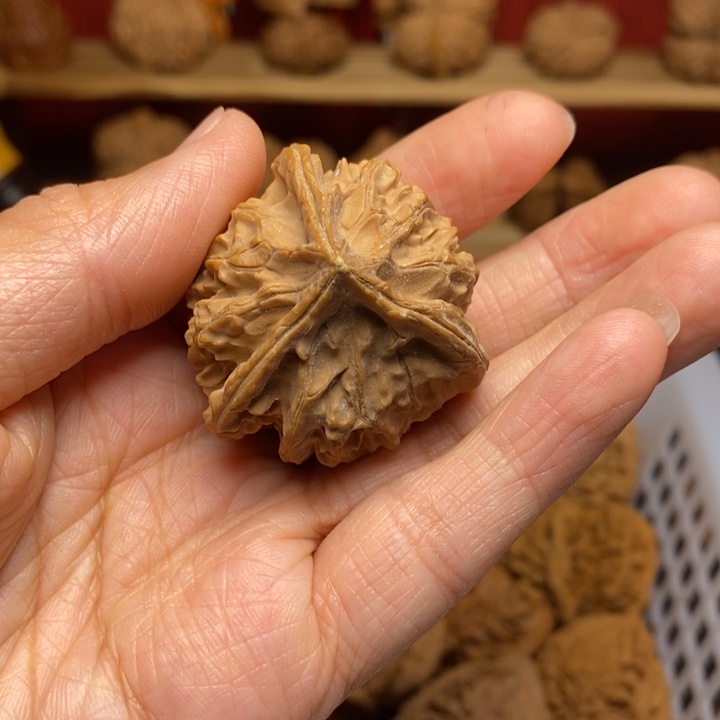 ****王文玩核桃把件文玩