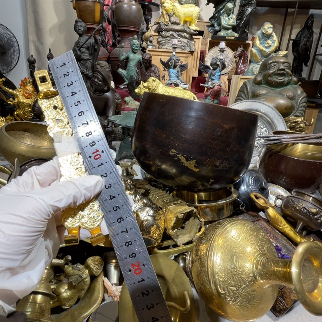 大阪回流铜器摆件8