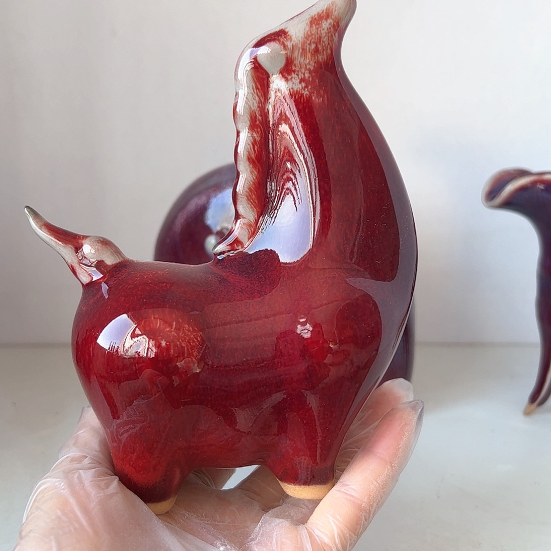 摆件郑家钧窑摆件