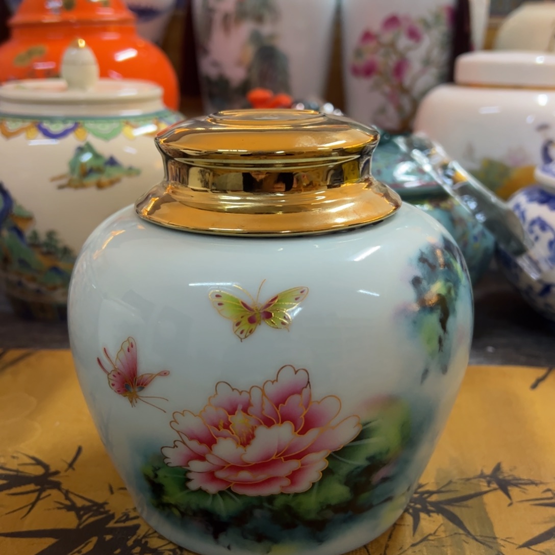 高端款家用茶叶罐