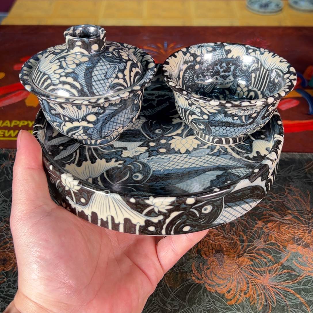 杯景德镇手绘陶瓷