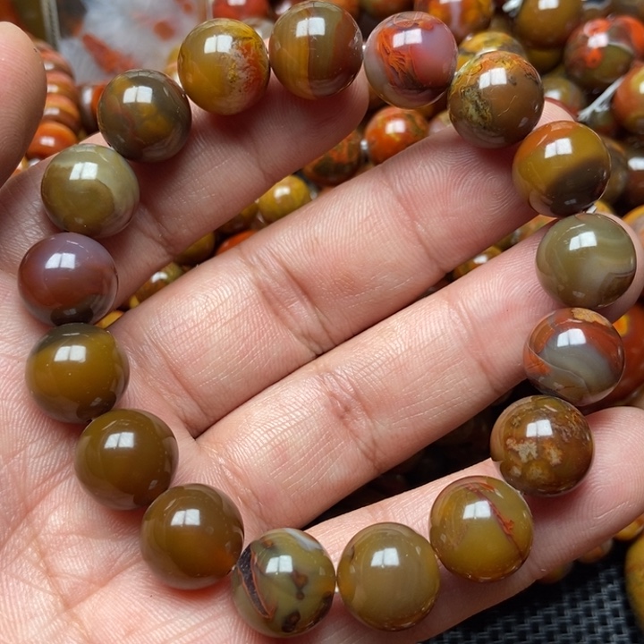 玛瑙/玉髓手串未镶嵌