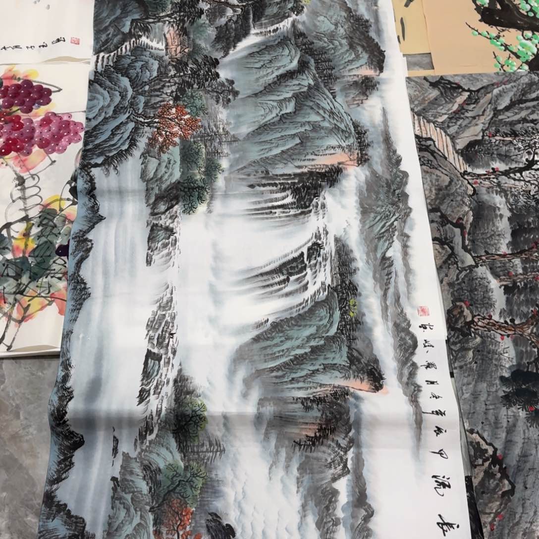 国画晓彤美术馆直播间