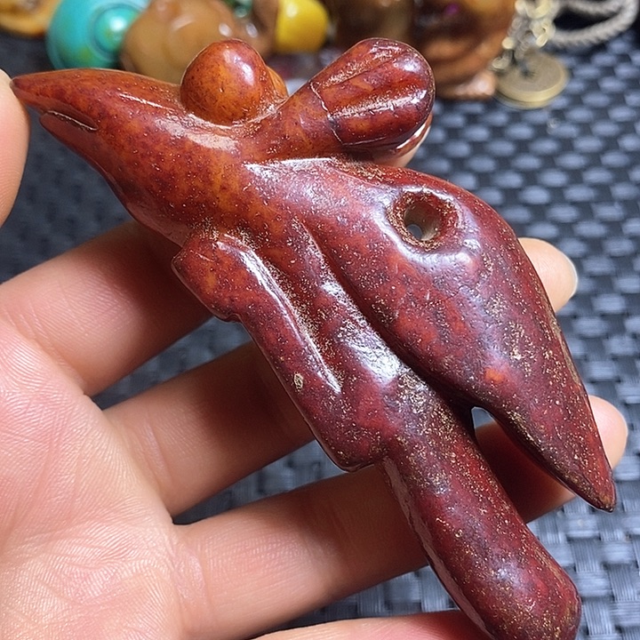 紫金钵盂菩提吊坠