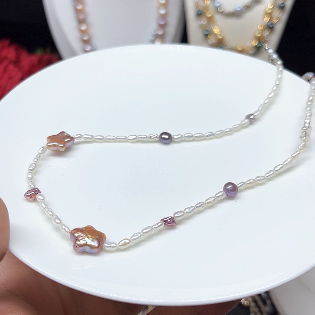 淡水珍珠颈饰未镶嵌