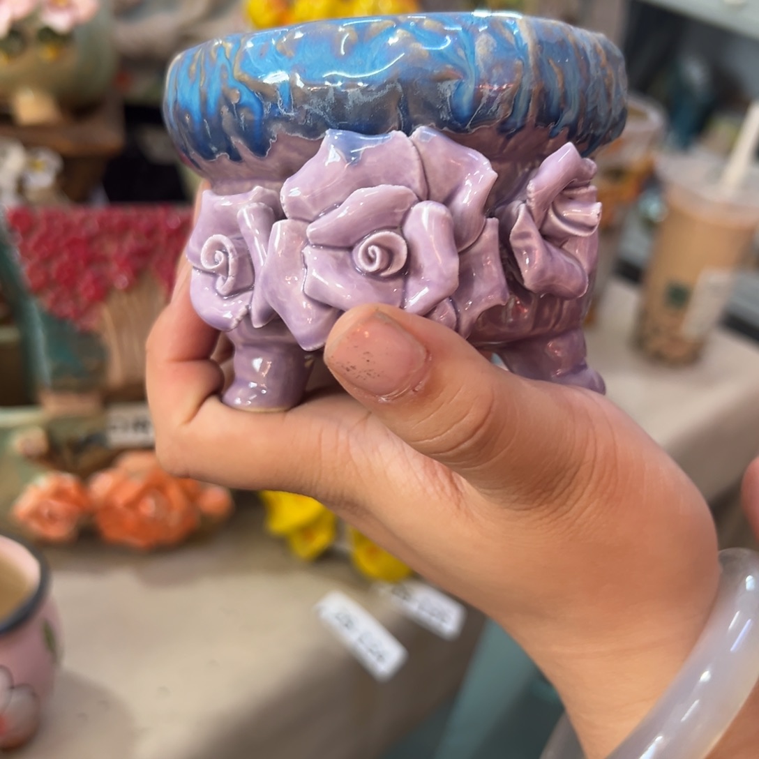 满20米秒退拉黑花盆