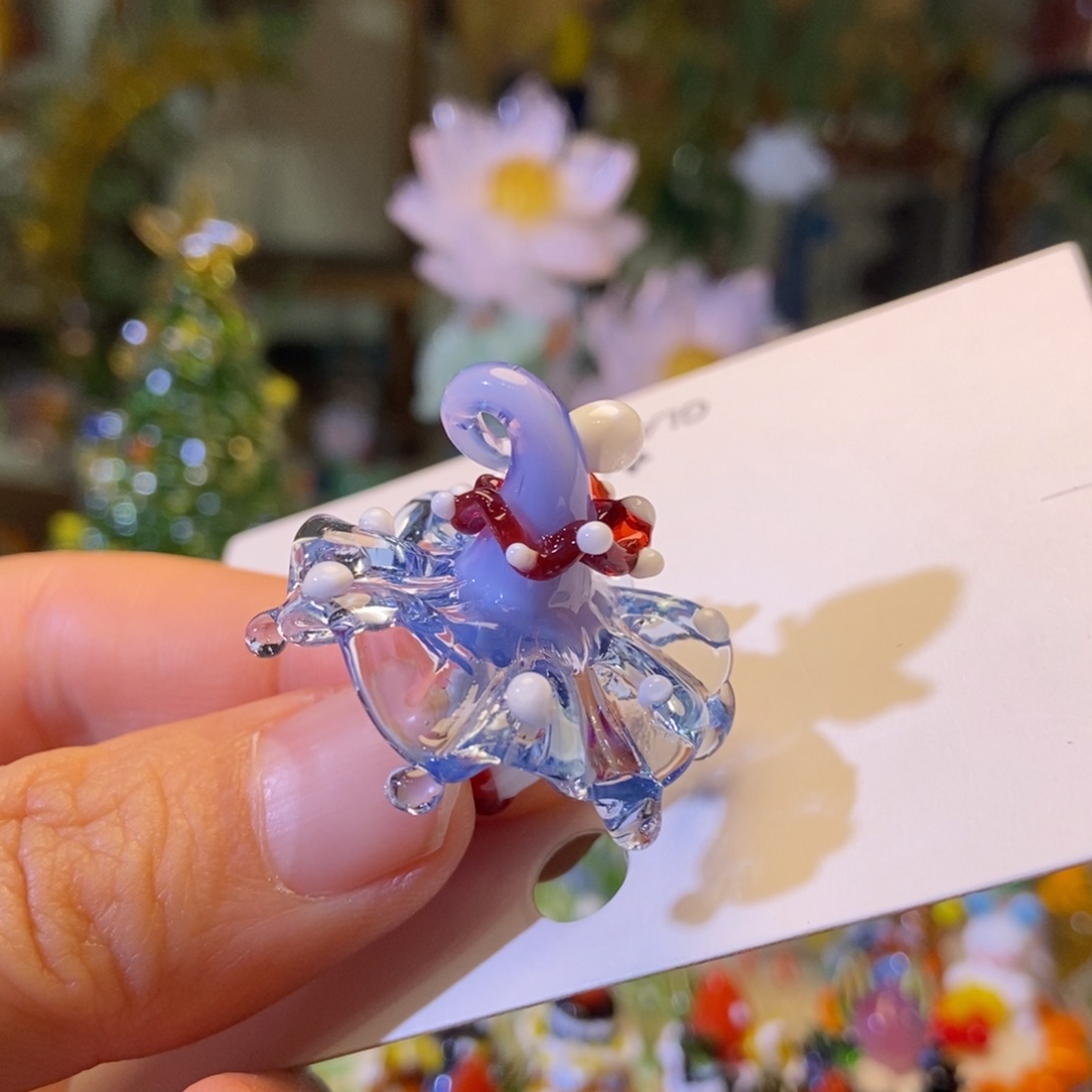 琉璃手工艺品054蘑菇