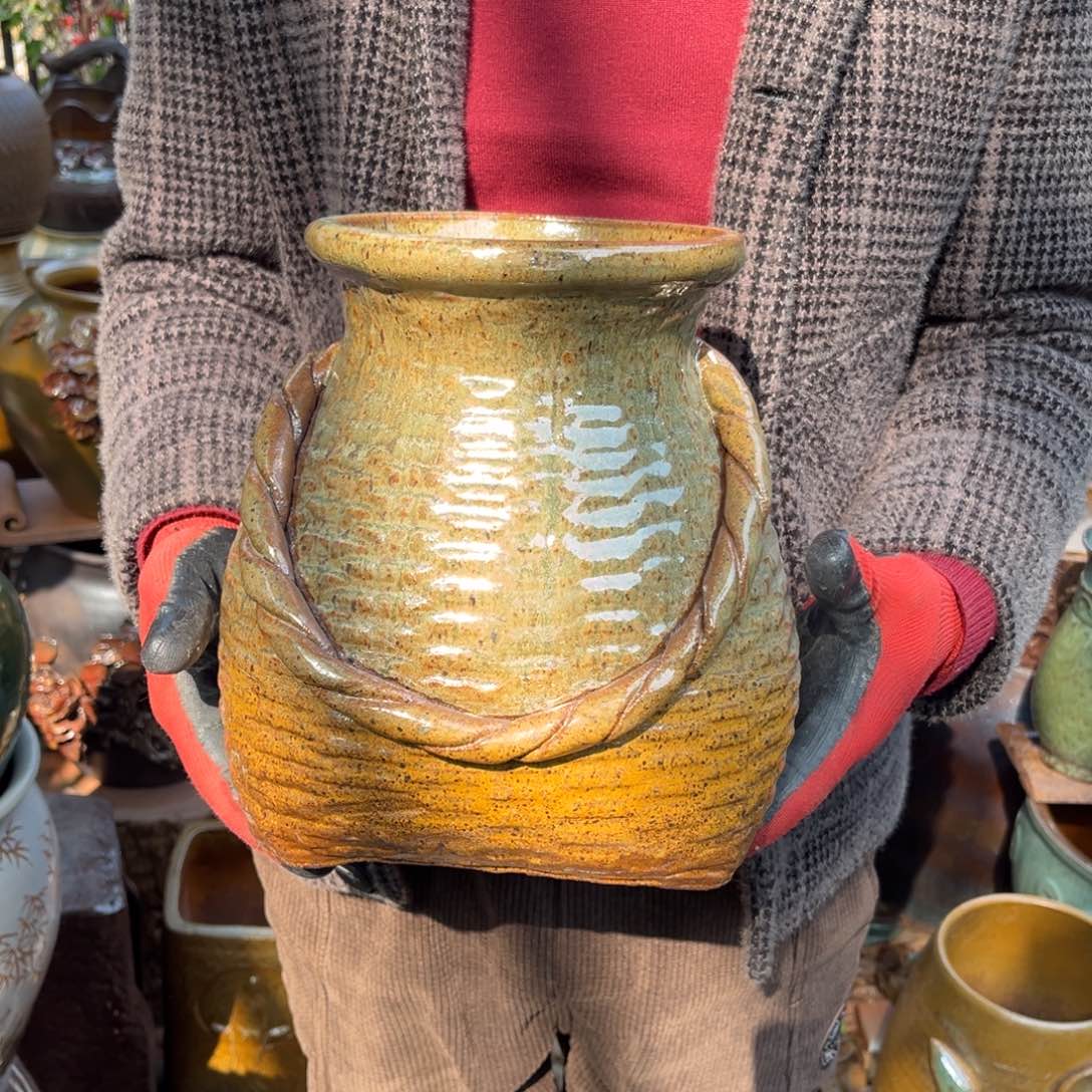 红陶高26口14有孔