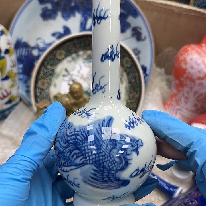 瓷片瓷器摆件 瓷器摆件