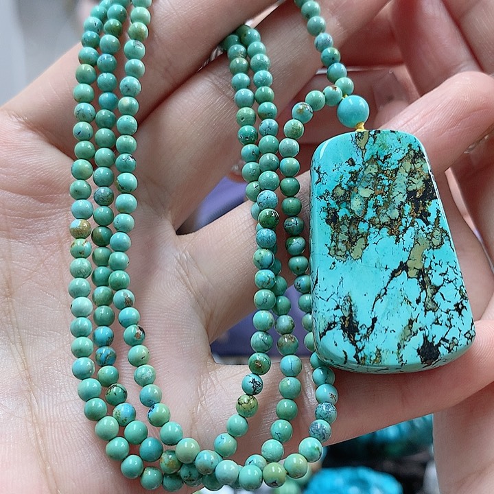 绿松石珠宝奇石未镶嵌