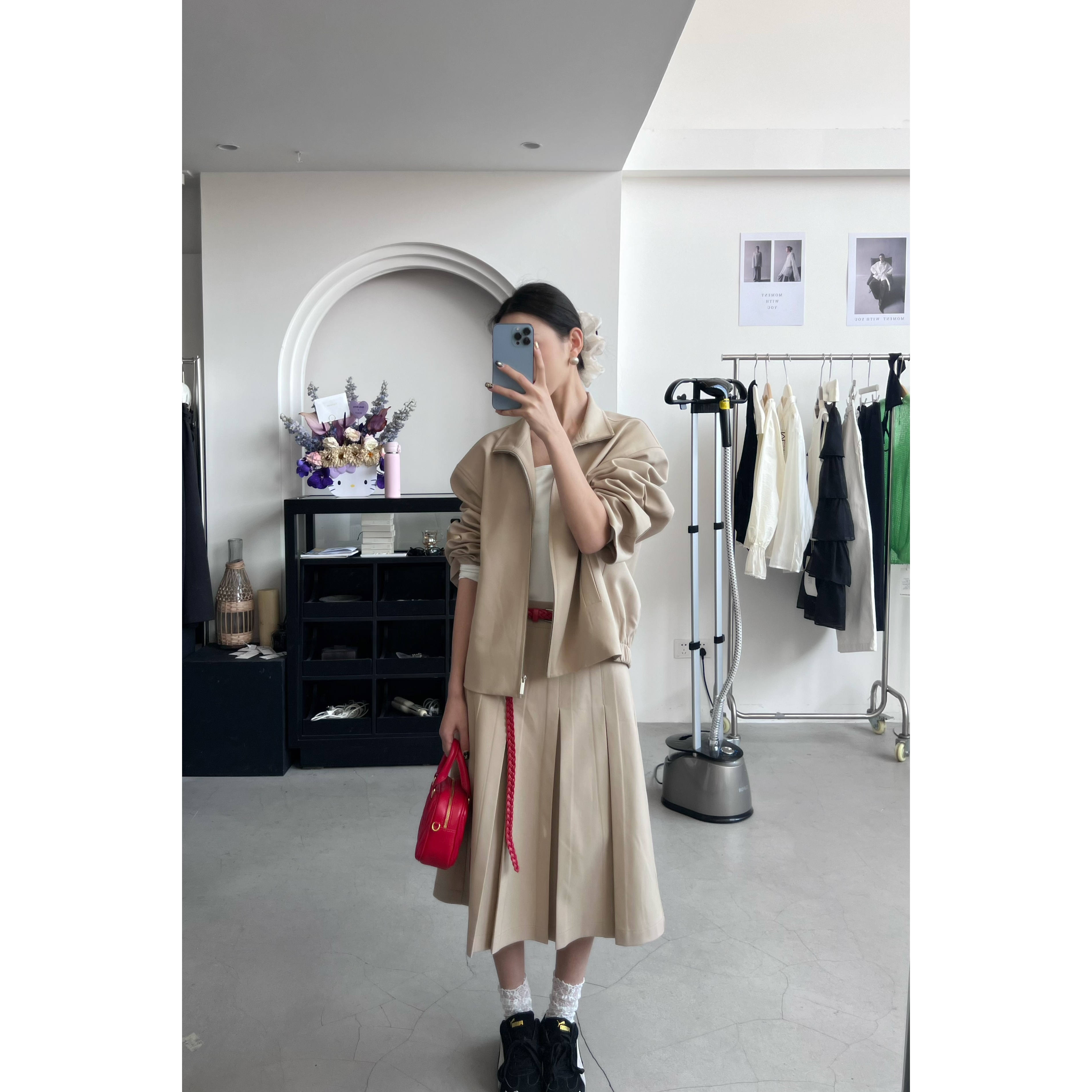 【孤品NO退NO换洗】想好再下单 否则拉黑 ！百褶半身裙 CQ073“