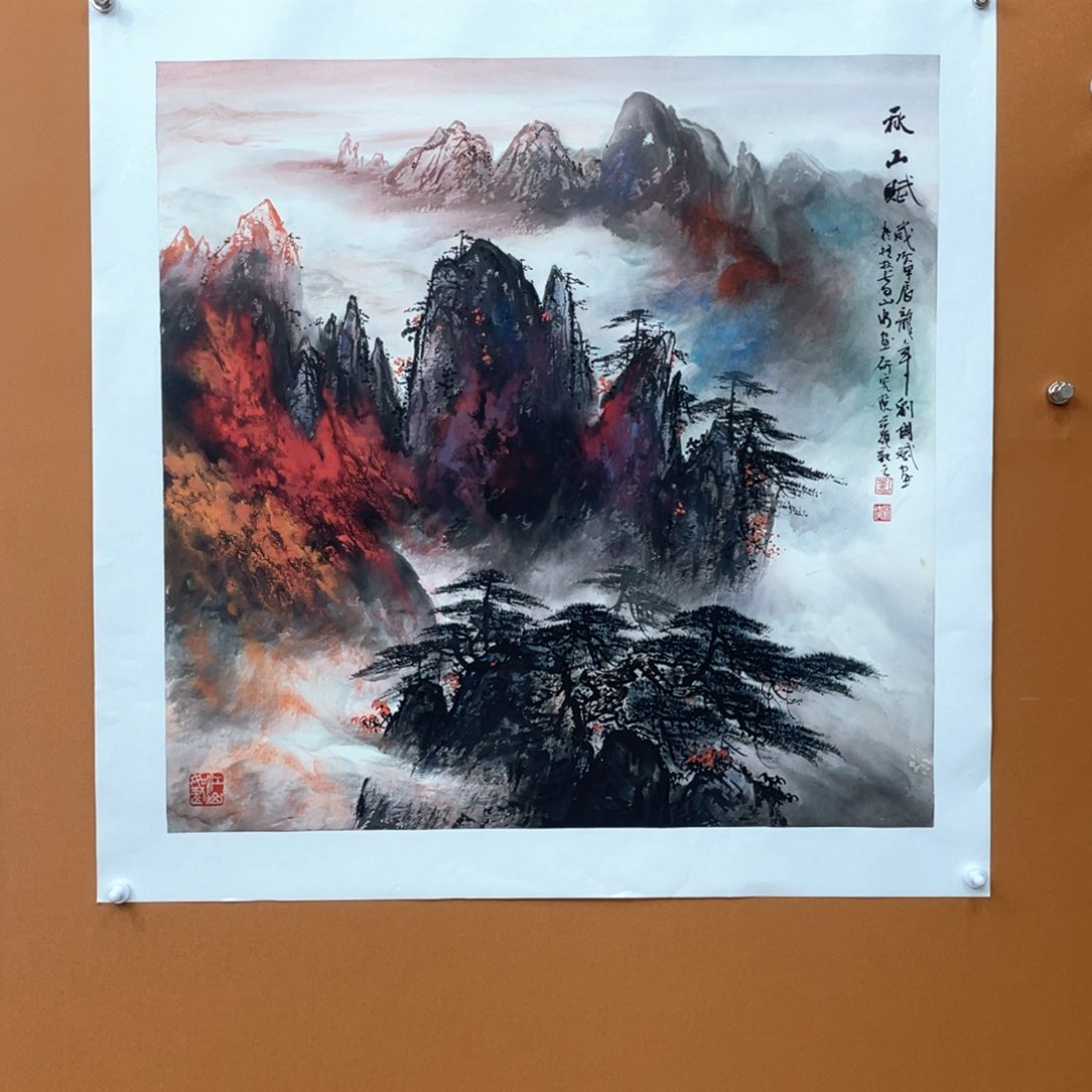 国画刘国斌老师作品欣赏