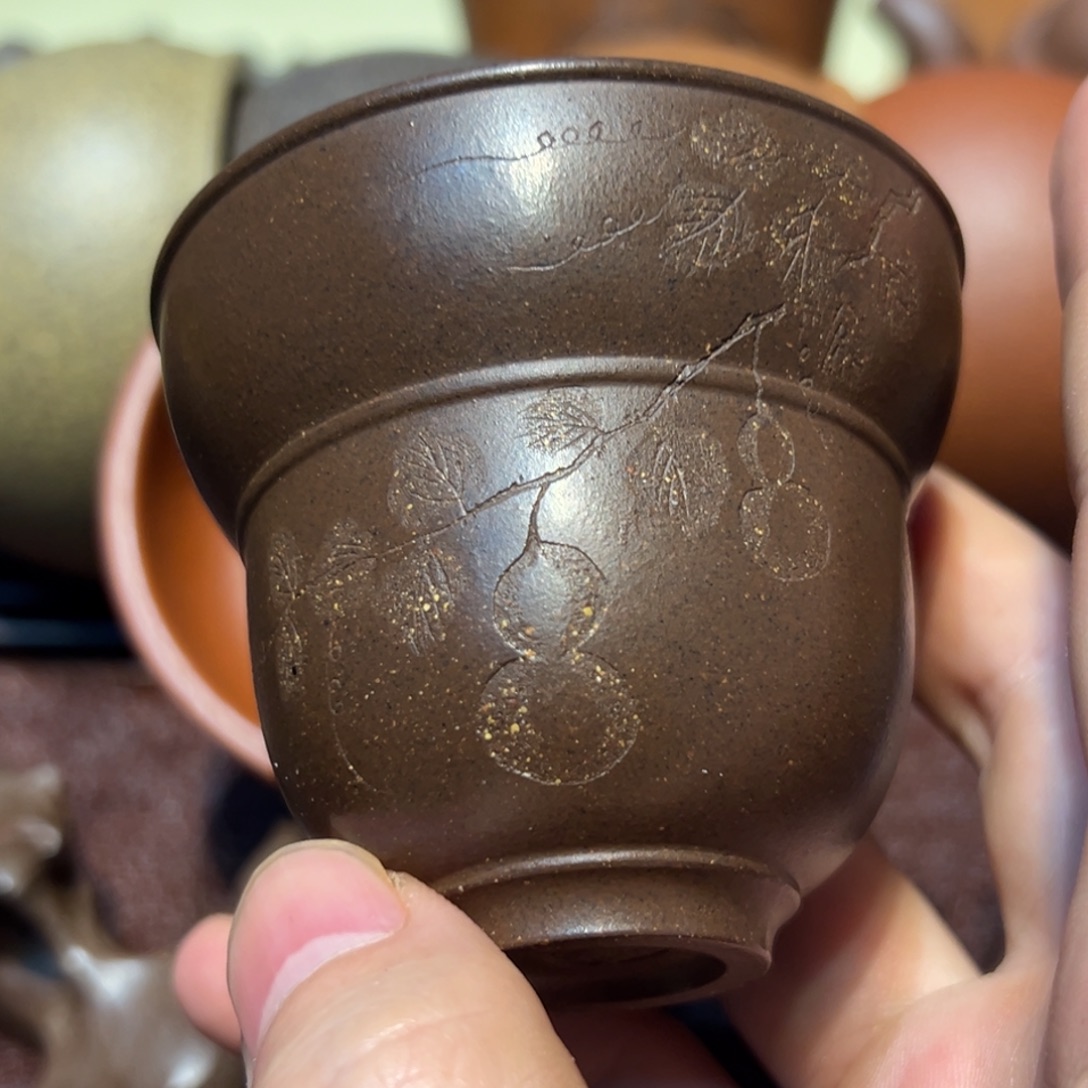 茶杯紫砂杯子杯子杯子杯子中