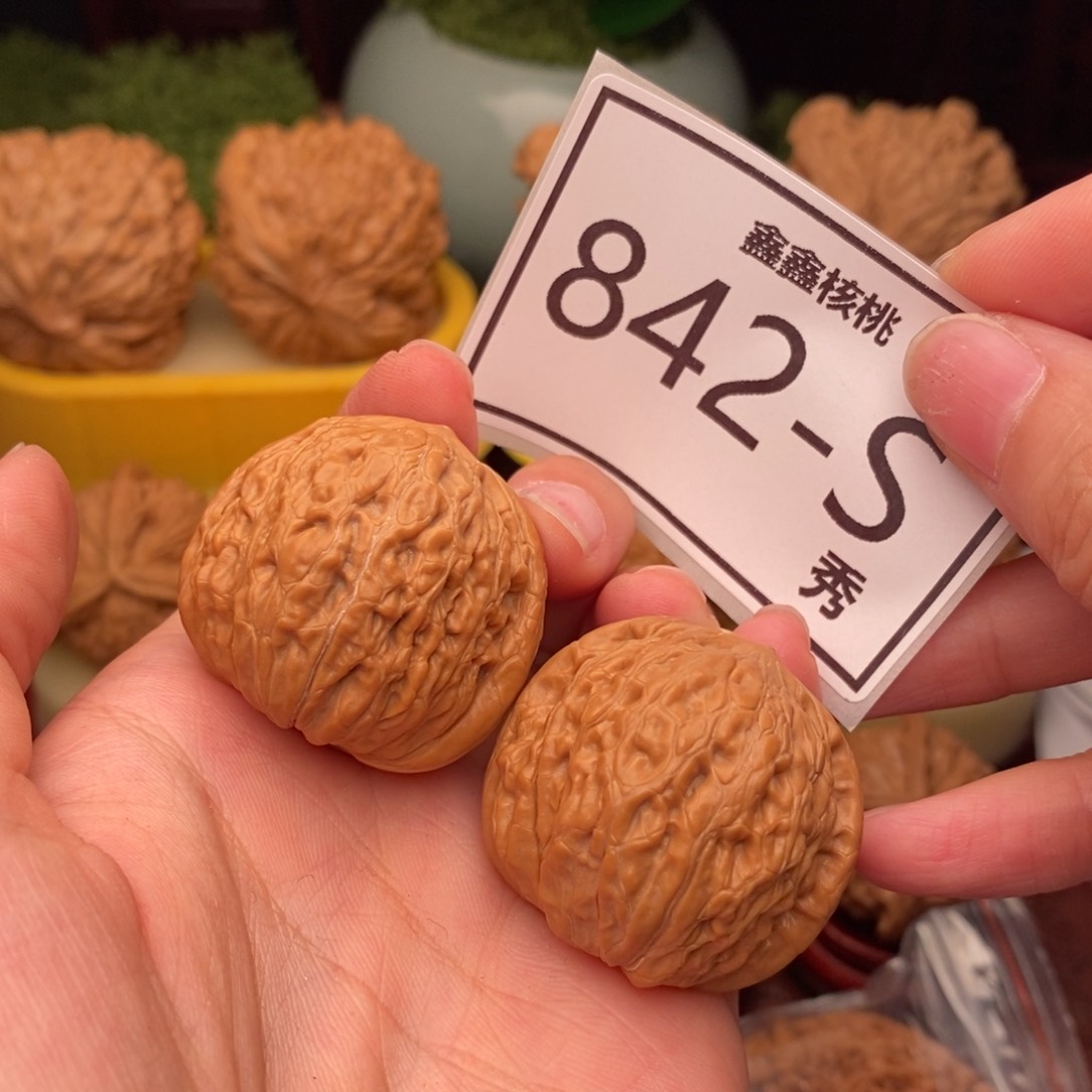 文玩核桃把件铁锤35