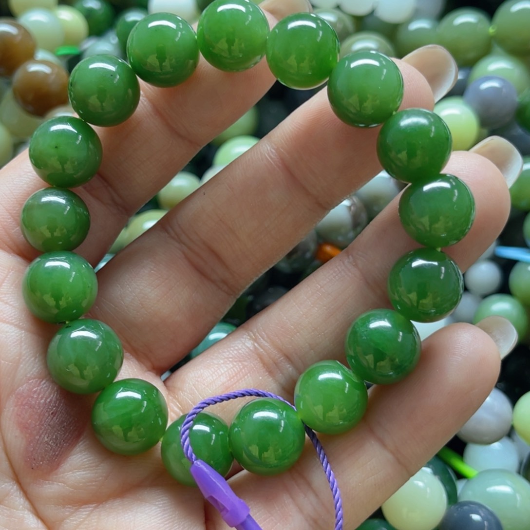 和田玉手链未镶嵌