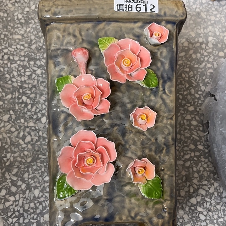 紫砂花盆粗陶材质多肉花盆612