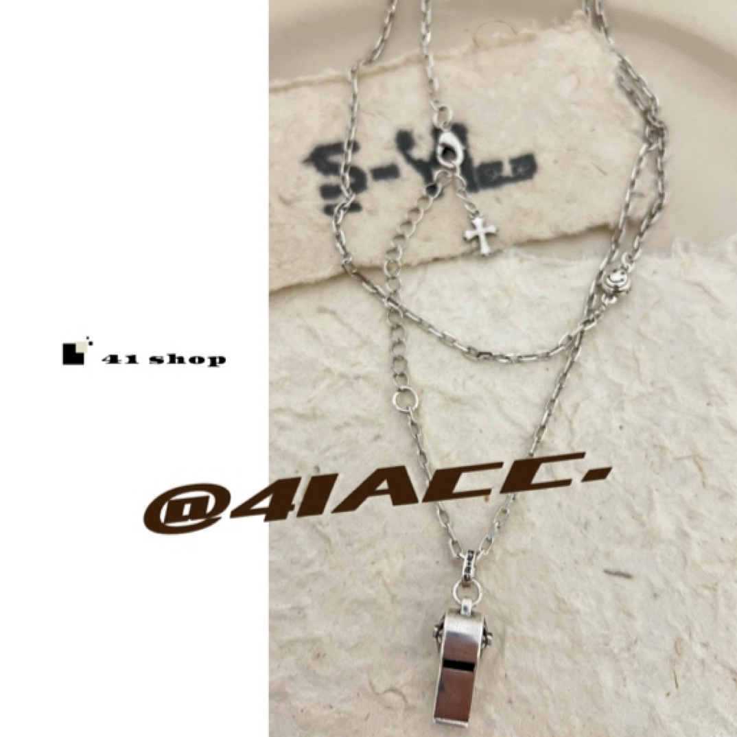 铜合金项链 A647 独立设计口哨轻奢2026款打底衫项链