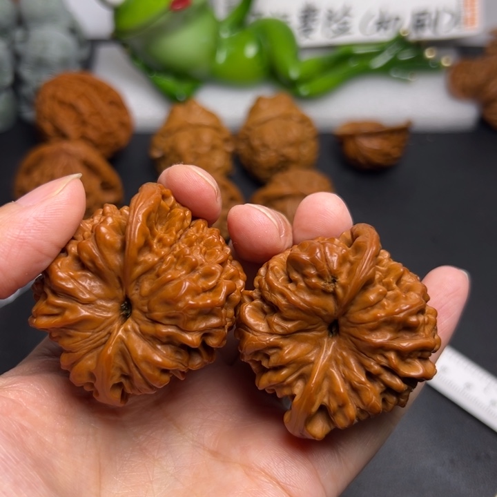 晨***光吊坠文玩核桃官帽