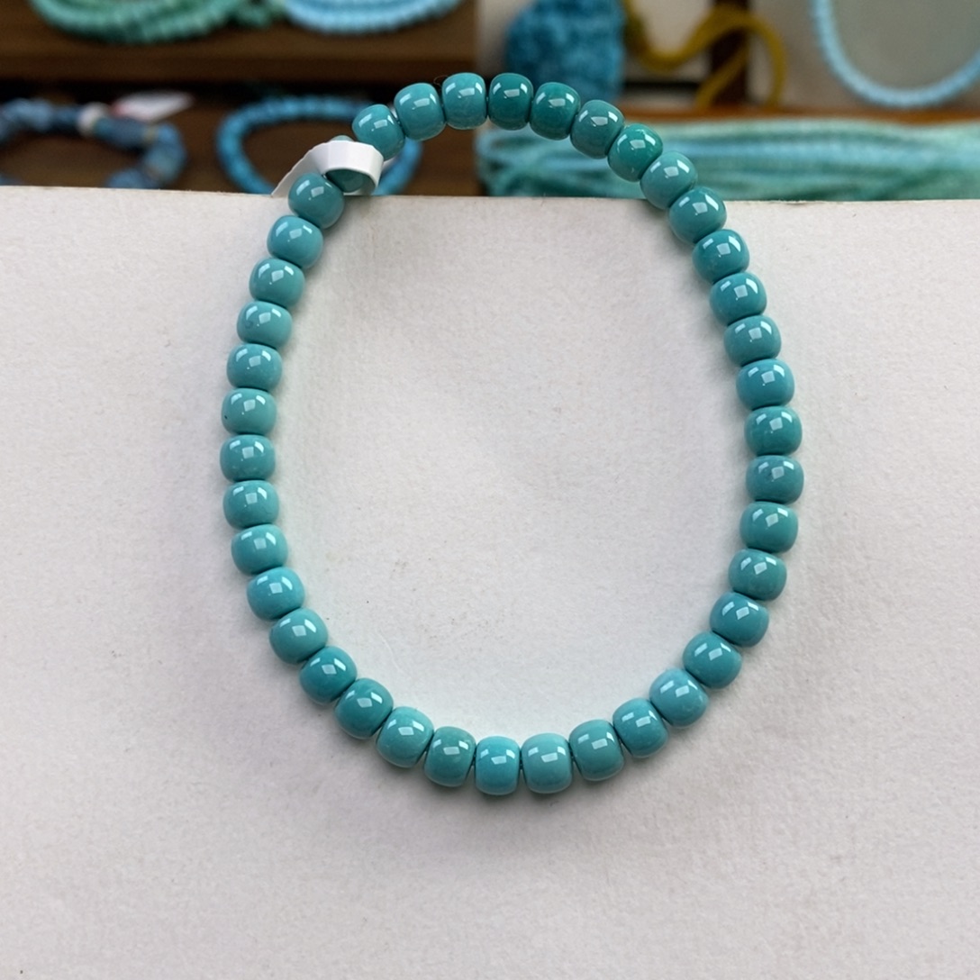绿松石未镶嵌手串