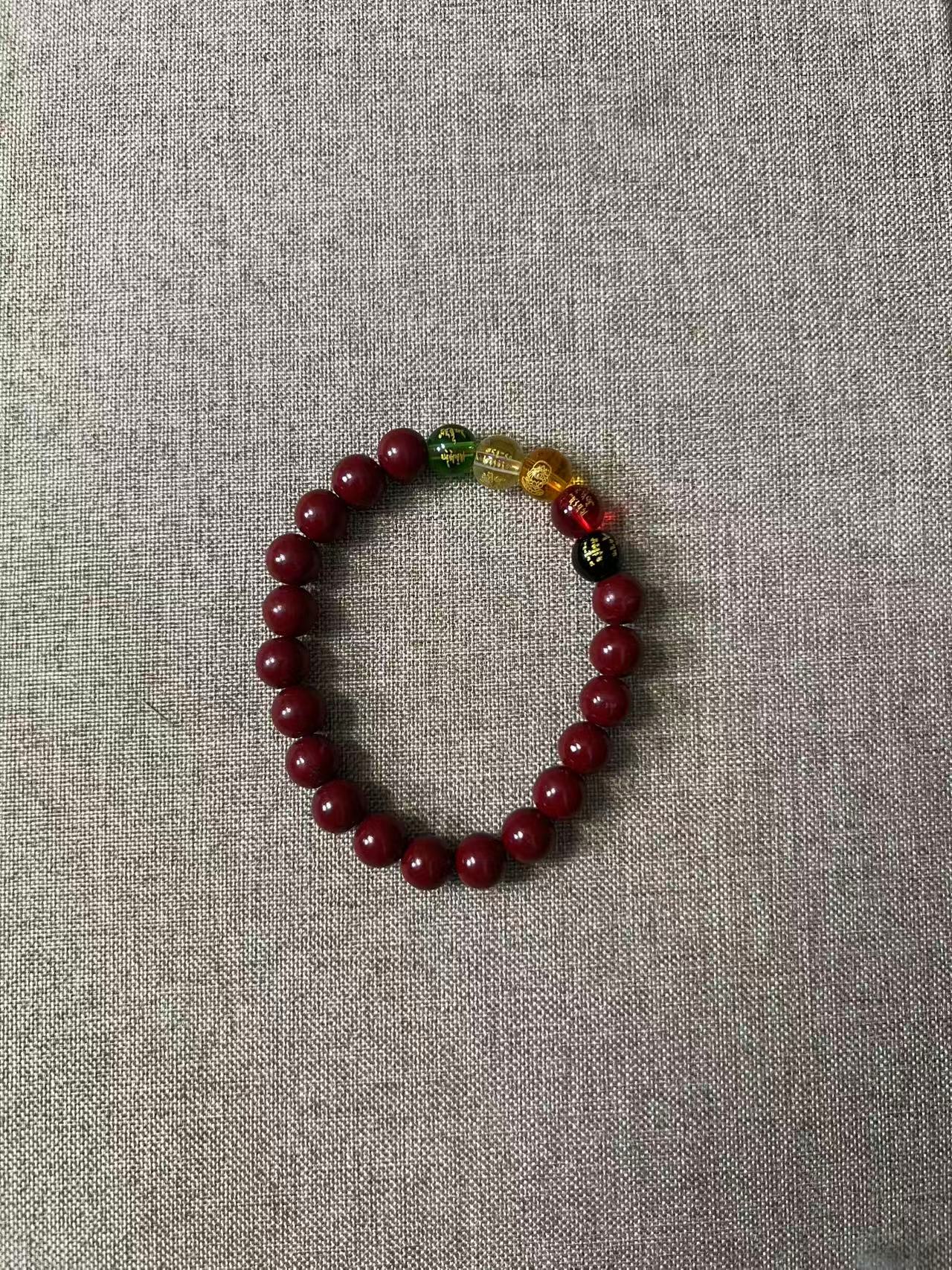 天然辰砂【闪购商品】福五路朱砂手串