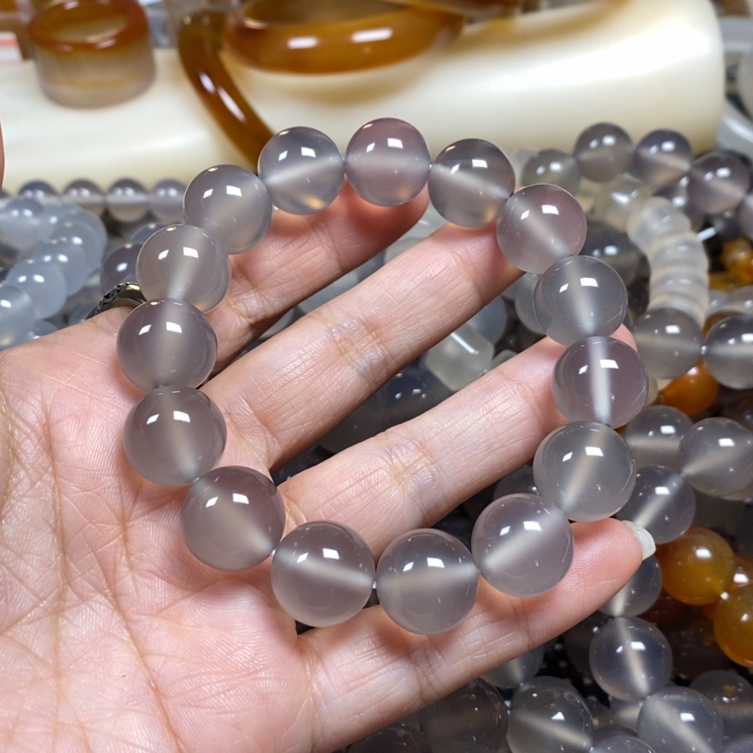 *****玛瑙/玉髓未镶嵌玛瑙手串